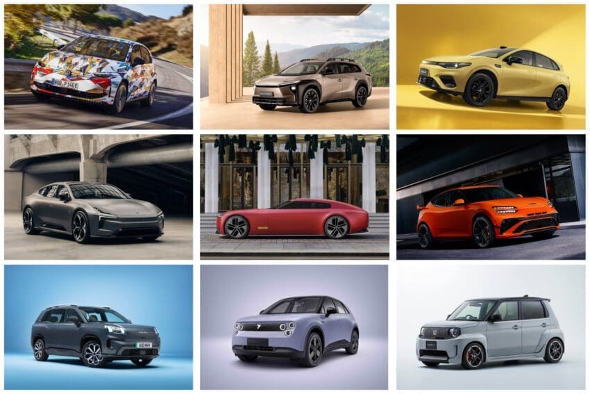 New electric cars 2026