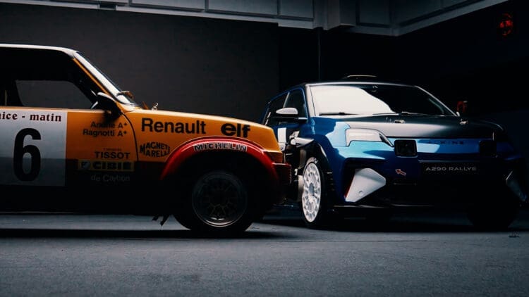 alpine a290 rallye with Renault 5 Alpine Rally