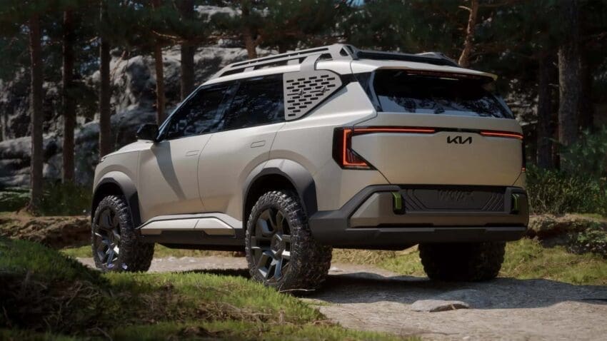 Kia EV5 WKNDR concept rear 