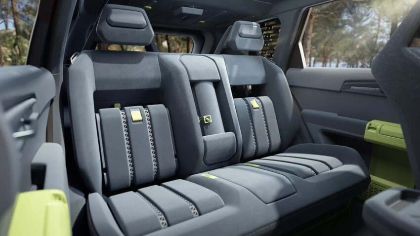 Kia EV5 WKNDR concept seats