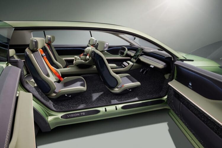 Skoda Vision 7S interior