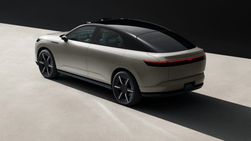 Afeela SUV prototype rear