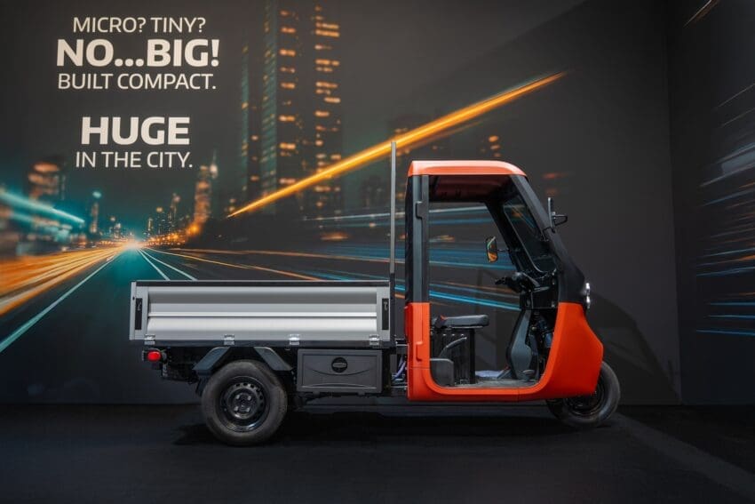 All-electric three-wheeled Fiat Tris to go on sale in Europe in 2026