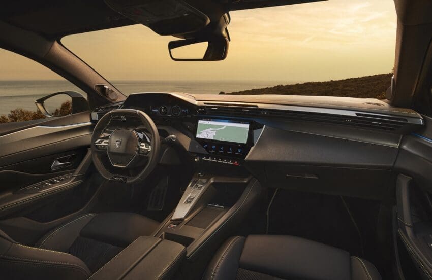 New Peugeot E-408 interior