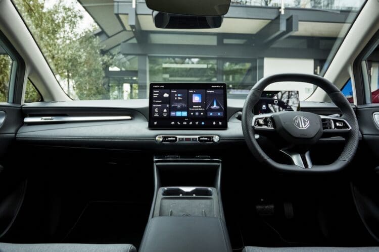 MG4 Urban interior