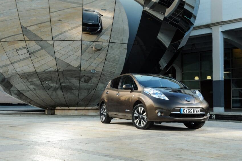 Nissan leaf has been named the UK's most reliable electric car
