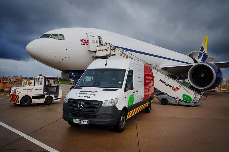 12 UK airports to slash emissions with dedicated Mercedes electric van fleet