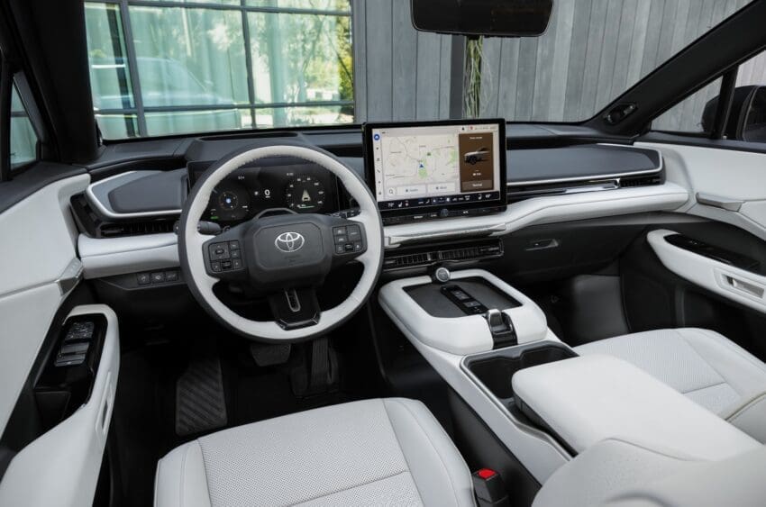 Toyota Highlander EV interior 