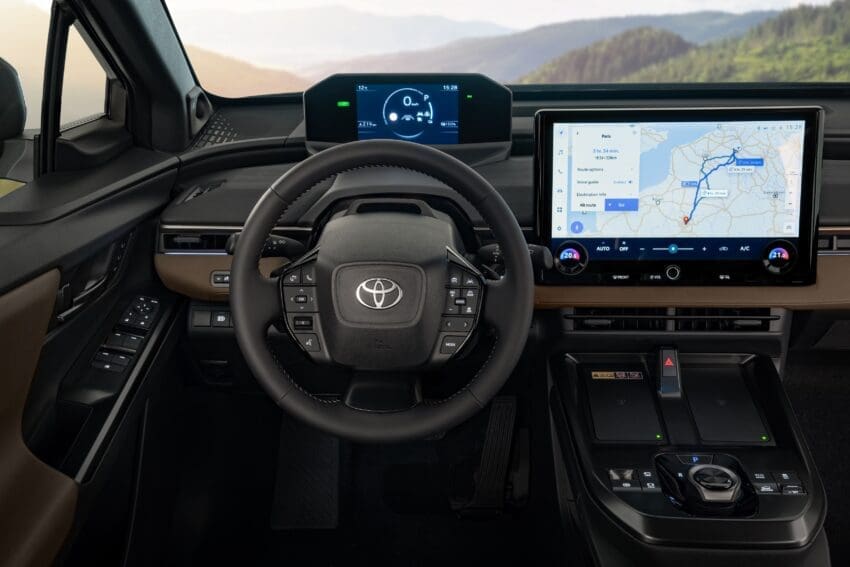 Toyota bZ4X Touring interior