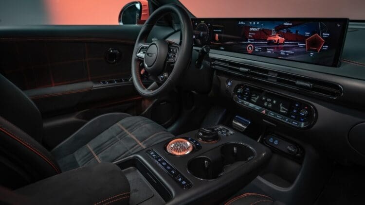 genesis gv60 magma interior