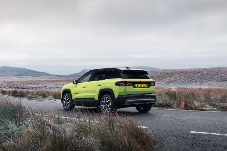 2026 Jeep Compass rear view