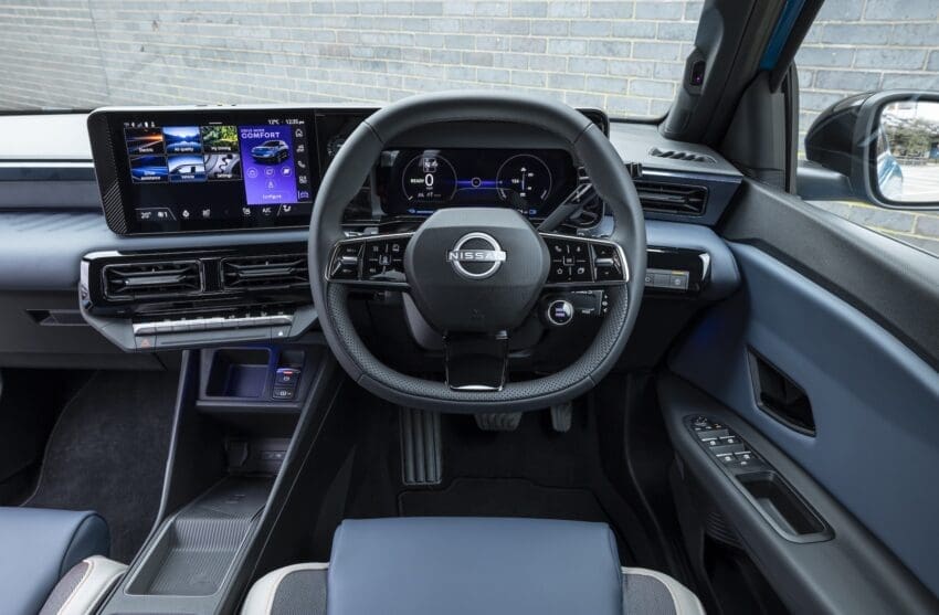 Nissan Micra 52kWh interior
