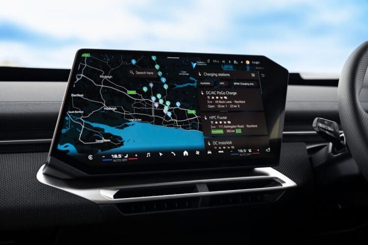 2026 bmw ix3 infotainment screen