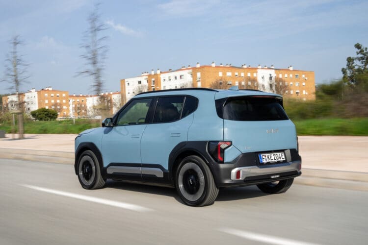 Kia EV2 rear view