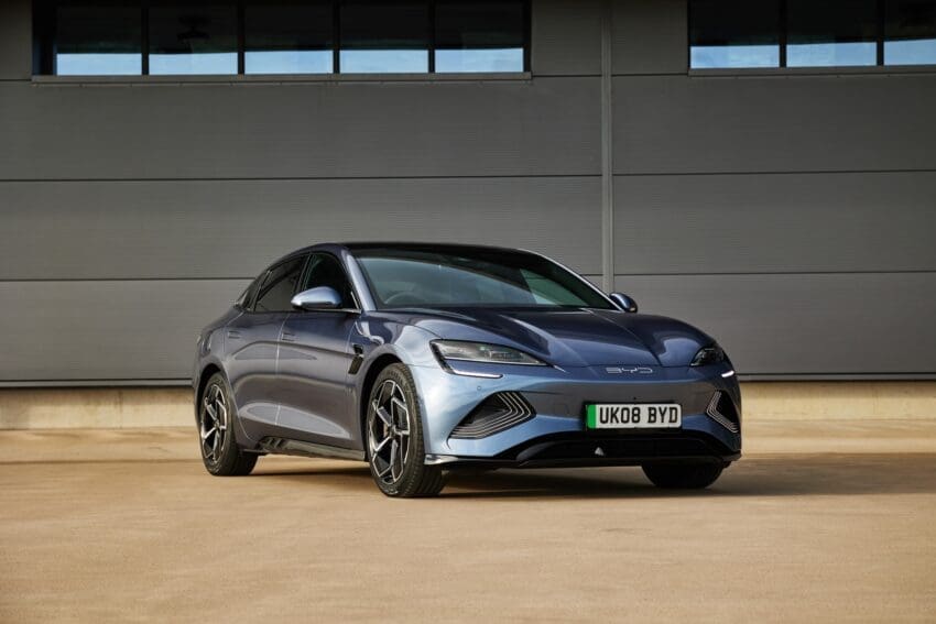 BYD is a best-seller in the UK