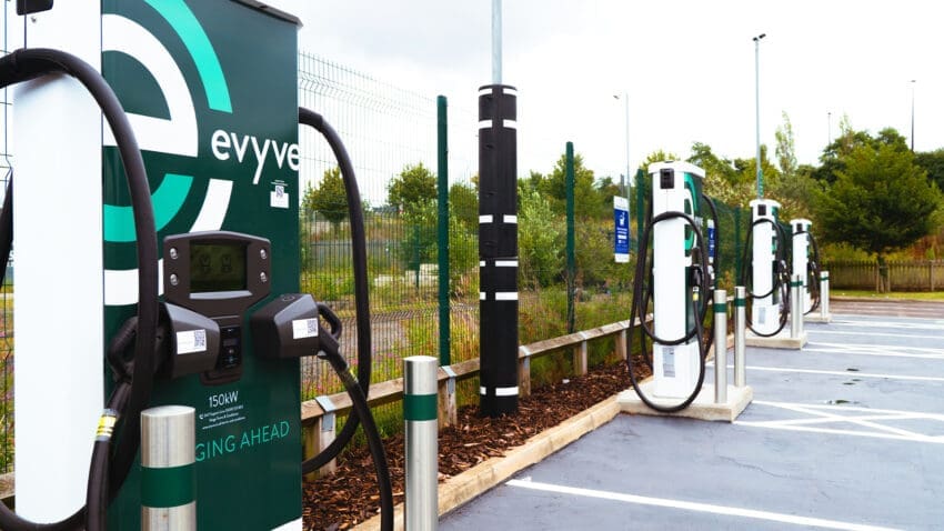 Evyve cuts weekend rapid charging to 48p/kWh
