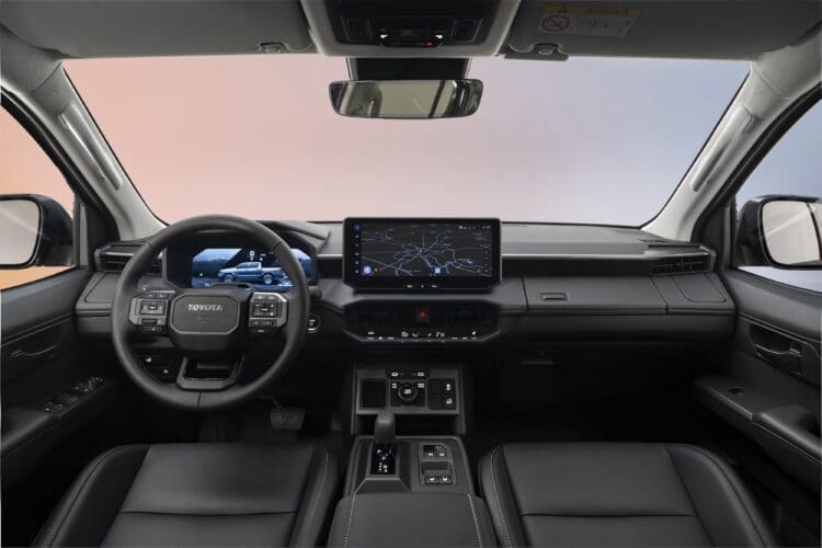 Toyota Hilux BEV interior