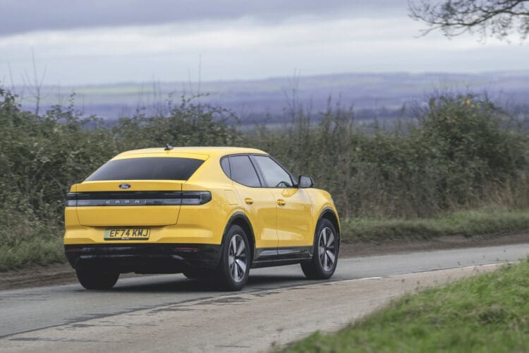 2026 ford capri review rear view