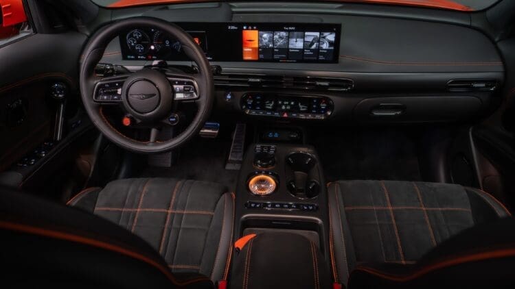 genesis gv60 magma interior