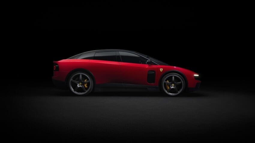Ferrari Luce EV profile