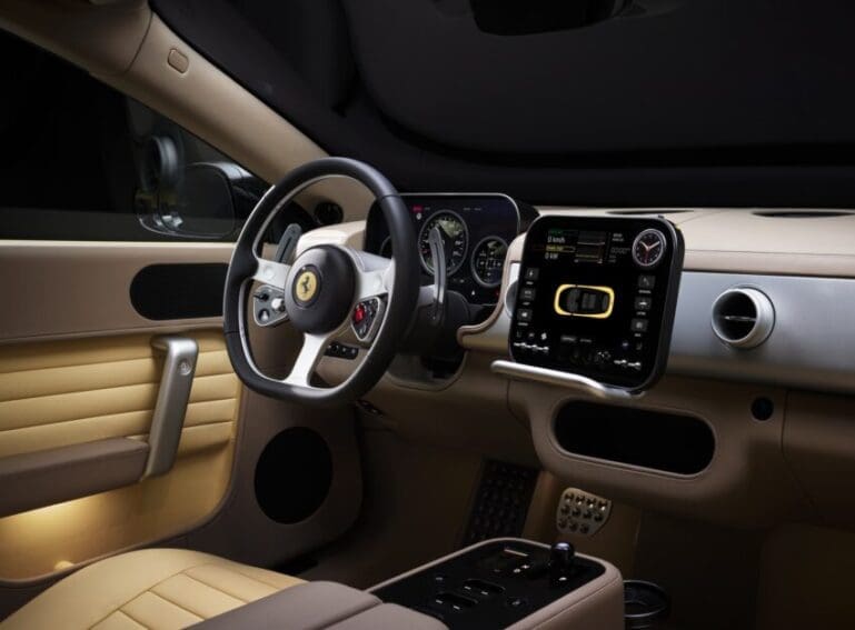Ferrari Luce interior