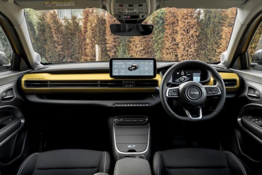 Jeep Avenger Electric interior