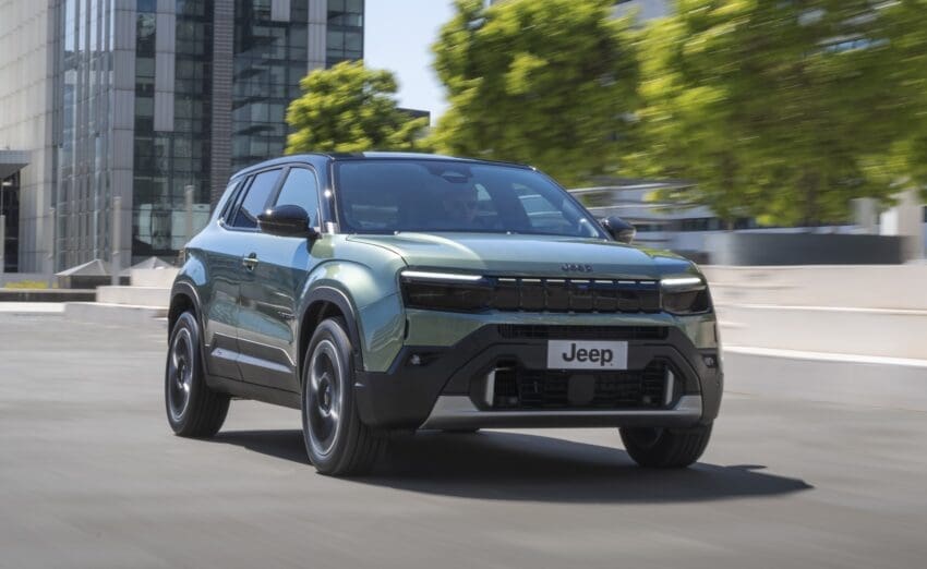 New Jeep Avenger gets light-up grille and updated interior for 2026