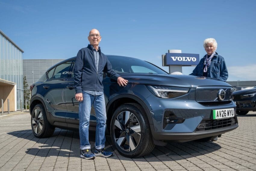 The Antoniws and their Volvo EC40