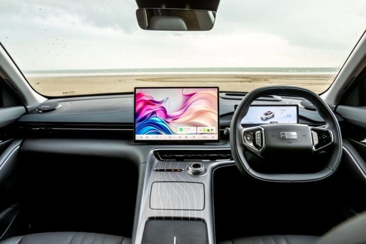 geely starray interior