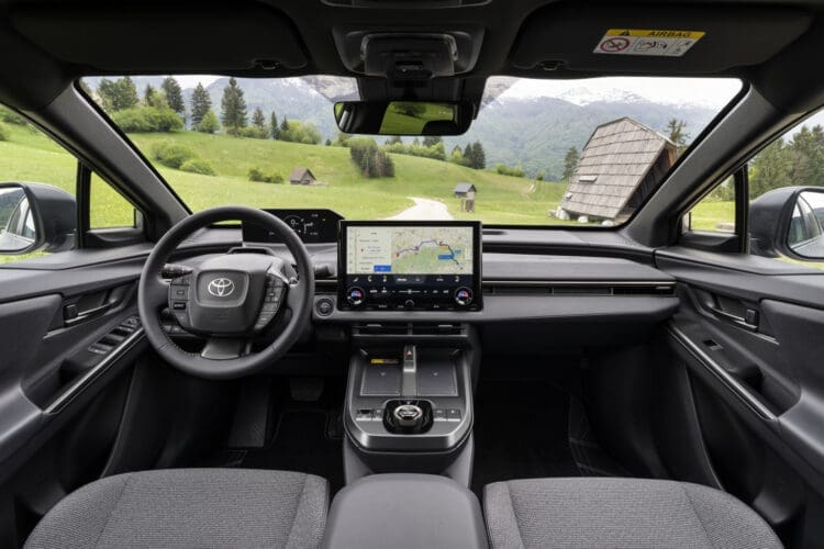 Toyota bZ4X Touring interior