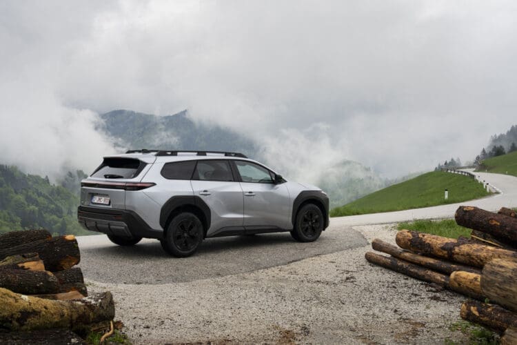 Toyota bZ4X Touring review rear view image
