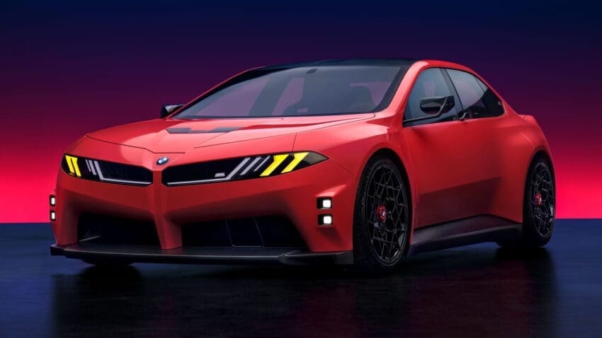 Electric BMW M3 concept arrives with motorsport-derived styling and driver-focused interior