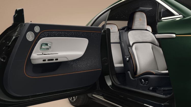 Rolls-Royce Spectre Series II duality twill fabric