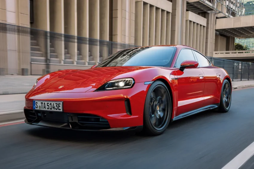 Porsche Taycan gets eight-speed ‘E-Shift’ manual gearbox