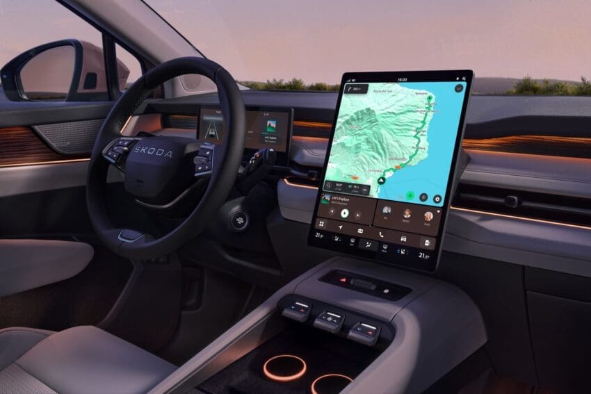 Skoda Peaq SUV interior