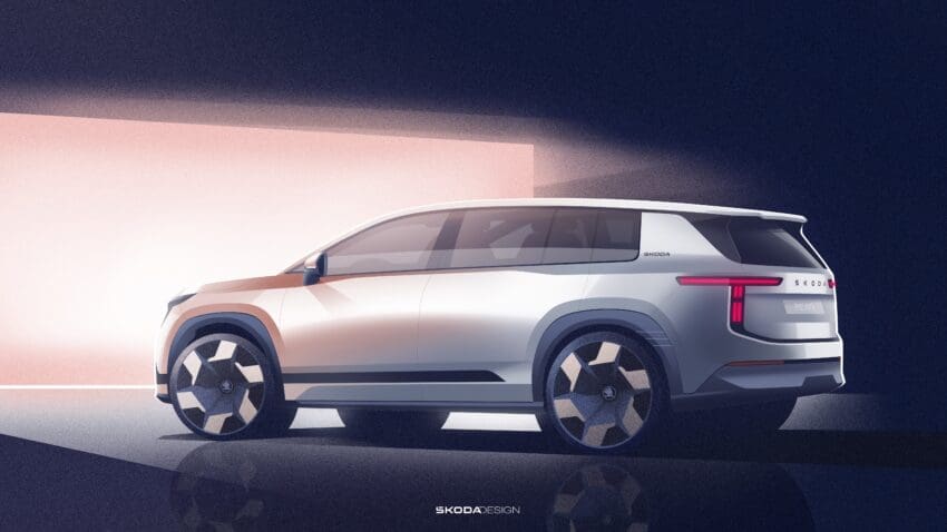 Skoda Peaq design rear