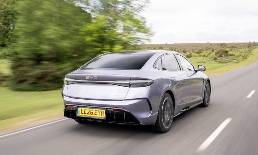 BYD Seal 2026 facelift rear view