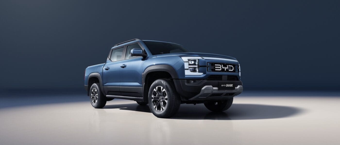 BYD Shark pick-up front 3/4
