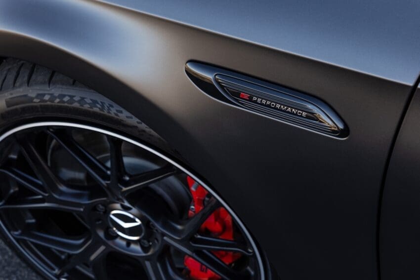 Mercedes-AMG CLA 45 badging and wheels 