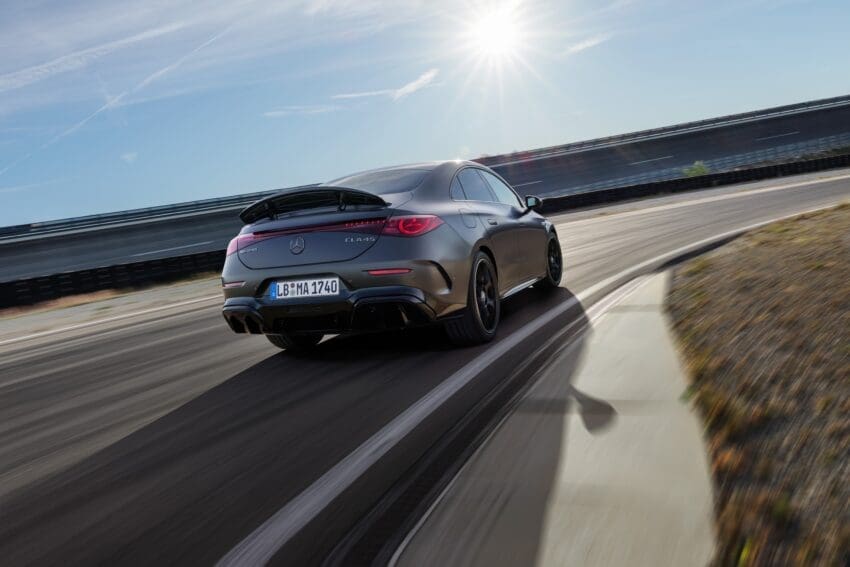 Mercedes-AMG CLA 45 rear view 