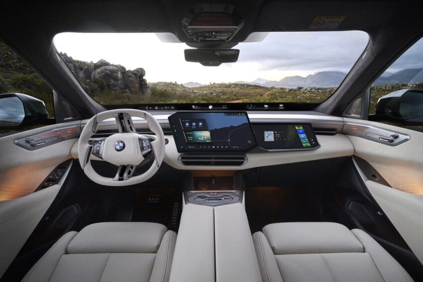 New BMW iX5 interior