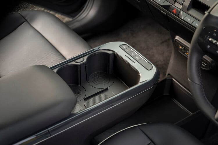 2026 Kia EV5 centre console close-up