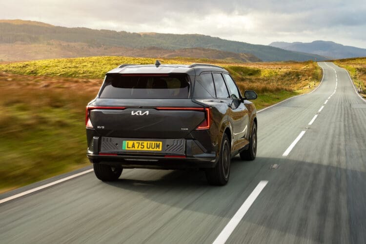 2026 Kia EV5 review driving image