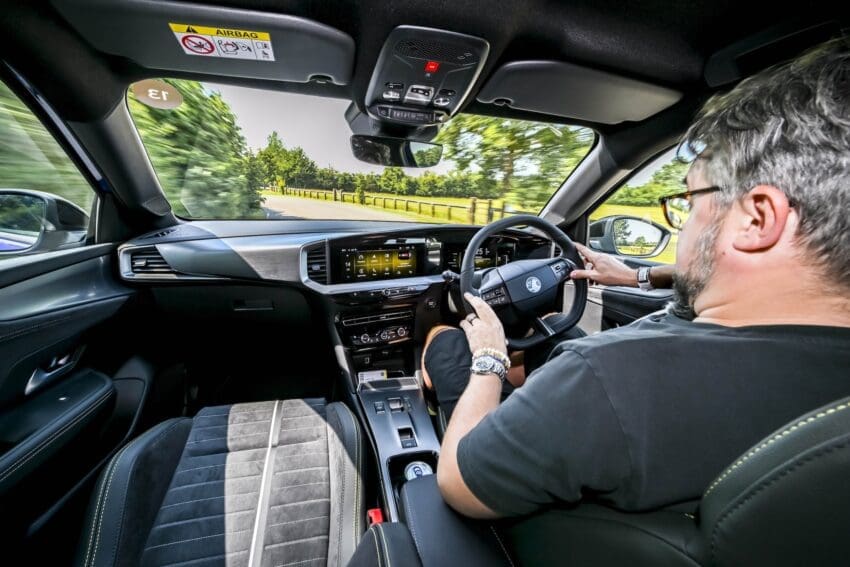 Vauxhall Mokka GSE cabin shot