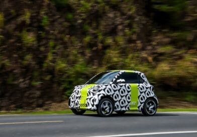 Smart #2 pictured testing ahead of Paris reveal